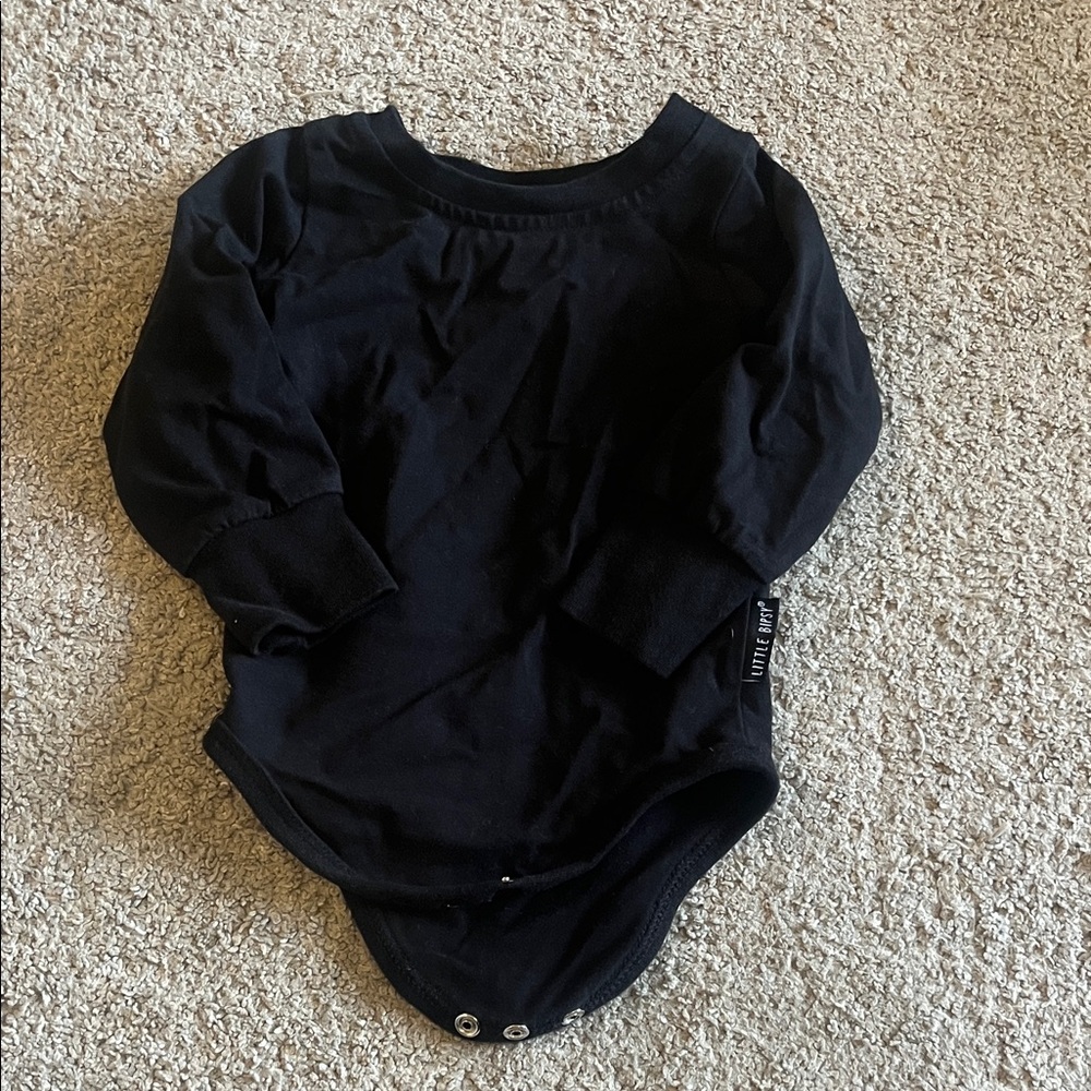 Little Bipsy Midnight Black Kids Bodysuit